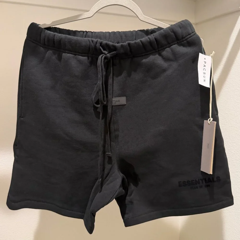 Combo Set Fear of God Essentials Black T-shirt & Shorts BNWT Authentic โ
- Picture 4 of 10